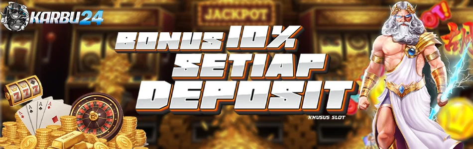 Promo Bonus Depo 10%